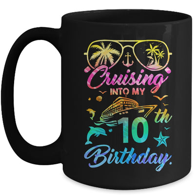 Cruising Into My 10th Birthday Party 10 Years Old Cruise Mug | teecentury
