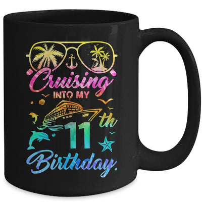 Cruising Into My 11th Birthday Party 11 Years Old Cruise Mug | teecentury