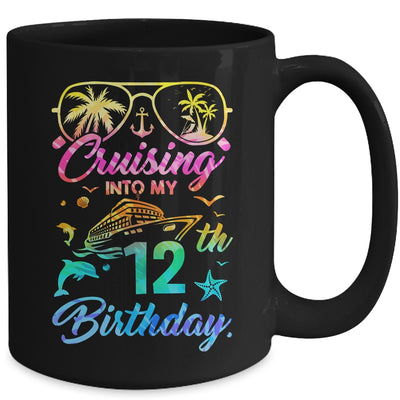 Cruising Into My 12th Birthday Party 12 Years Old Cruise Mug | teecentury