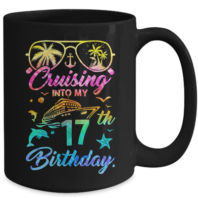 Cruising Into My 17th Birthday Party 17 Years Old Cruise Mug | teecentury