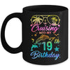 Cruising Into My 19th Birthday Party 19 Years Old Cruise Mug | teecentury