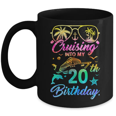 Cruising Into My 20th Birthday Party 20 Years Old Cruise Mug | teecentury