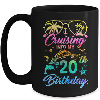 Cruising Into My 20th Birthday Party 20 Years Old Cruise Mug | teecentury