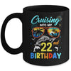 Cruising Into My 22nd Birthday Party Cruise 22 Years Old Mug | teecentury