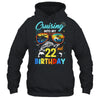 Cruising Into My 22nd Birthday Party Cruise 22 Years Old Shirt & Tank Top | teecentury