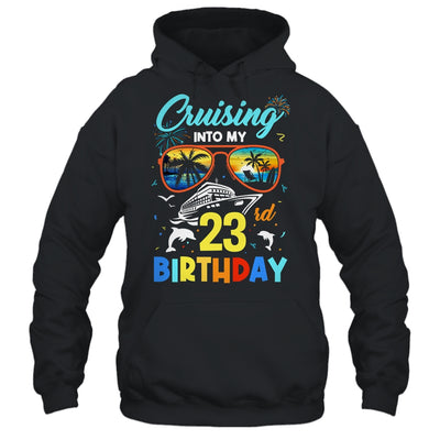 Cruising Into My 23rd Birthday Party Cruise 23 Years Old Shirt & Tank Top | teecentury