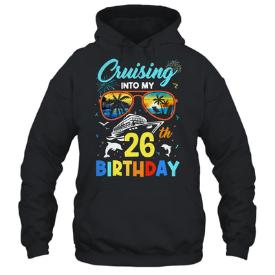 Cruising Into My 26th Birthday Party Cruise 26 Years Old Shirt & Tank Top | teecentury