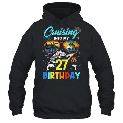 Cruising Into My 27th Birthday Party Cruise 27 Years Old Shirt & Tank Top | teecentury