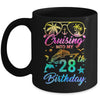 Cruising Into My 28th Birthday Party 28 Years Old Cruise Mug | teecentury