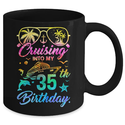 Cruising Into My 35th Birthday Party 35 Years Old Cruise Mug | teecentury