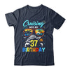 Cruising Into My 37th Birthday Party Cruise 37 Years Old Shirt & Tank Top | teecentury