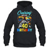 Cruising Into My 40th Birthday Party Cruise 40 Years Old Shirt & Tank Top | teecentury