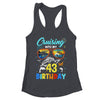 Cruising Into My 43rd Birthday Party Cruise 43 Years Old Shirt & Tank Top | teecentury