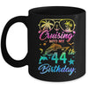 Cruising Into My 44th Birthday Party 44 Years Old Cruise Mug | teecentury