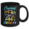Cruising Into My 44th Birthday Party Cruise 44 Years Old Mug | teecentury