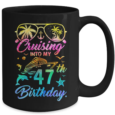 Cruising Into My 47th Birthday Party 47 Years Old Cruise Mug | teecentury