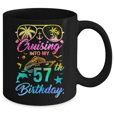 Cruising Into My 57th Birthday Party 57 Years Old Cruise Mug | teecentury