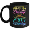 Cruising Into My 57th Birthday Party 57 Years Old Cruise Mug | teecentury