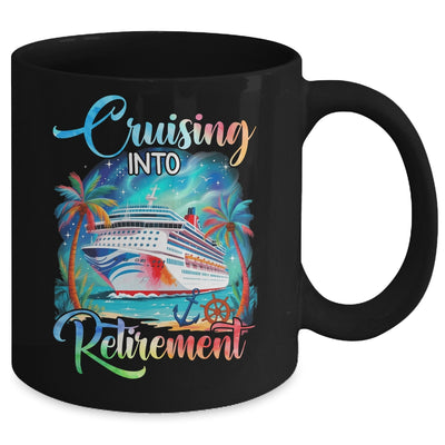 Cruising Into Retirement Cruise Squad Summer Cruise Vacation Mug | teecentury