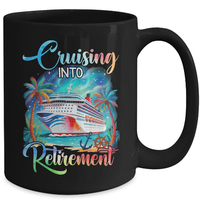 Cruising Into Retirement Cruise Squad Summer Cruise Vacation Mug | teecentury