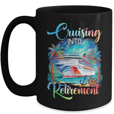 Cruising Into Retirement Cruise Squad Summer Cruise Vacation Mug | teecentury