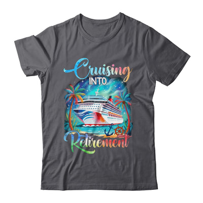 Cruising Into Retirement Cruise Squad Summer Cruise Vacation Shirt & Tank Top | teecentury