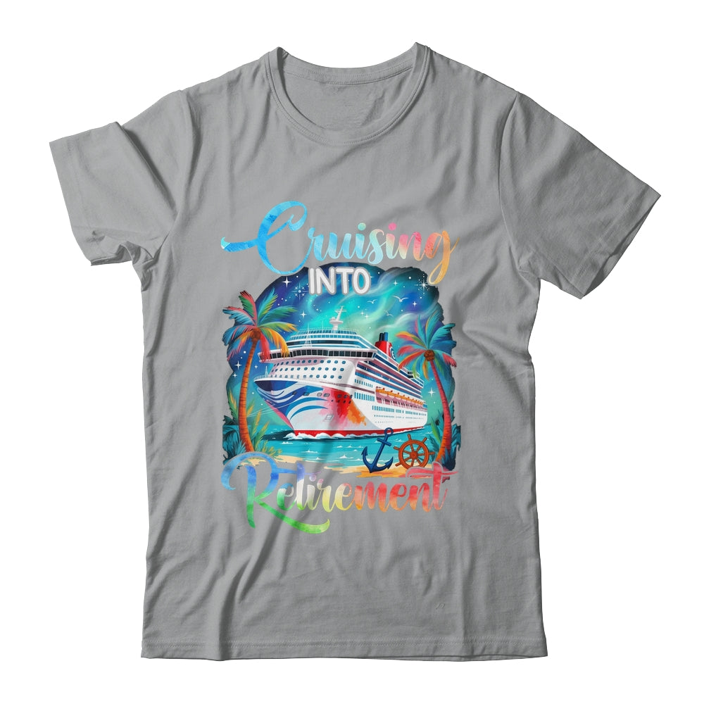 Cruising Into Retirement Cruise Squad Summer Cruise Vacation Shirt & Tank Top | teecentury