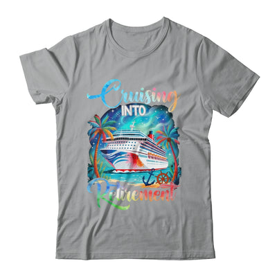 Cruising Into Retirement Cruise Squad Summer Cruise Vacation Shirt & Tank Top | teecentury
