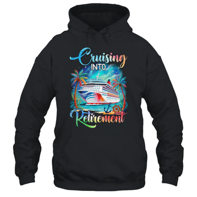 Cruising Into Retirement Cruise Squad Summer Cruise Vacation Shirt & Tank Top | teecentury