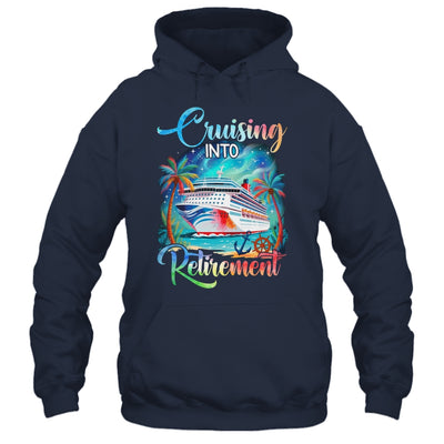 Cruising Into Retirement Cruise Squad Summer Cruise Vacation Shirt & Tank Top | teecentury