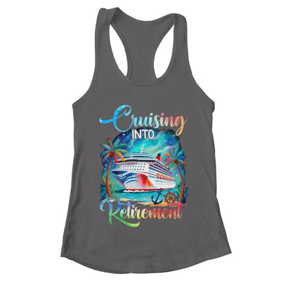 Cruising Into Retirement Cruise Squad Summer Cruise Vacation Shirt & Tank Top | teecentury