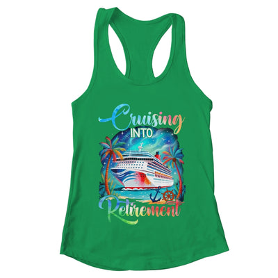 Cruising Into Retirement Cruise Squad Summer Cruise Vacation Shirt & Tank Top | teecentury