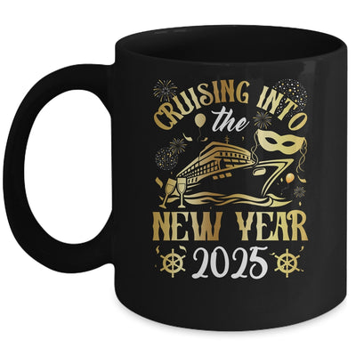 Cruising Into The New Year 2025 Family New Year Trip 2025 Mug | teecentury