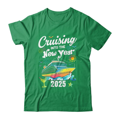 Cruising Into The New Year 2025 Family Vacation Holiday Shirt & Sweatshirt | teecentury