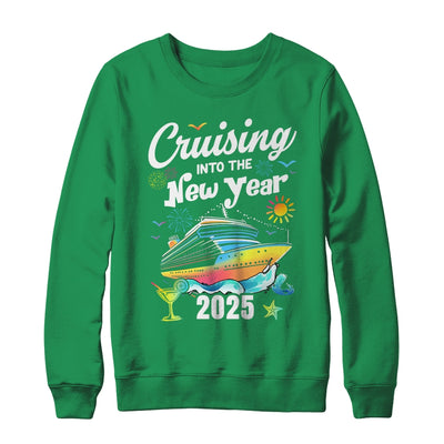 Cruising Into The New Year 2025 Family Vacation Holiday Shirt & Sweatshirt | teecentury
