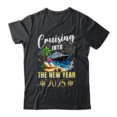 Cruising Into The New Year 2025 Family Vacation Matching Shirt & Sweatshirt | teecentury