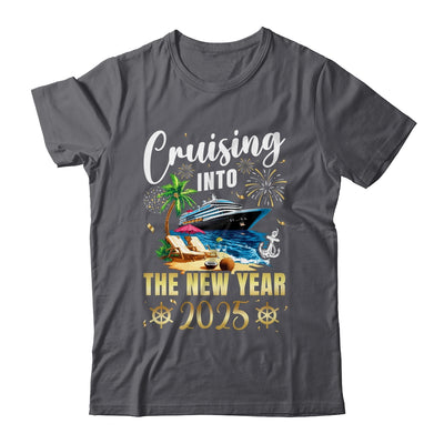 Cruising Into The New Year 2025 Family Vacation Matching Shirt & Sweatshirt | teecentury