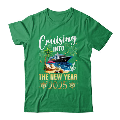 Cruising Into The New Year 2025 Family Vacation Matching Shirt & Sweatshirt | teecentury