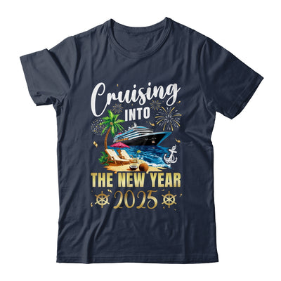 Cruising Into The New Year 2025 Family Vacation Matching Shirt & Sweatshirt | teecentury