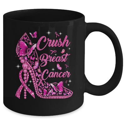 Crush Breast Cancer Awareness Month Pink Ribbon In October Mug | teecentury
