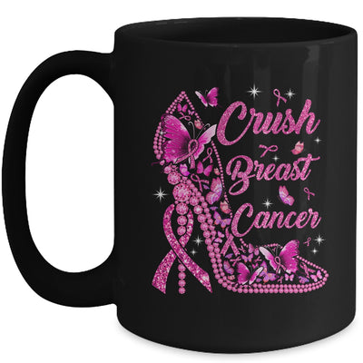 Crush Breast Cancer Awareness Month Pink Ribbon In October Mug | teecentury