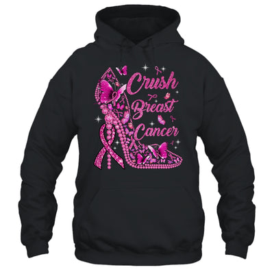 Crush Breast Cancer Awareness Month Pink Ribbon In October Shirt & Hoodie | teecentury