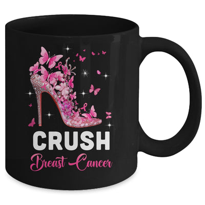 Crush Breast Cancer Awareness Pink Ribbon For Women Mug | teecentury