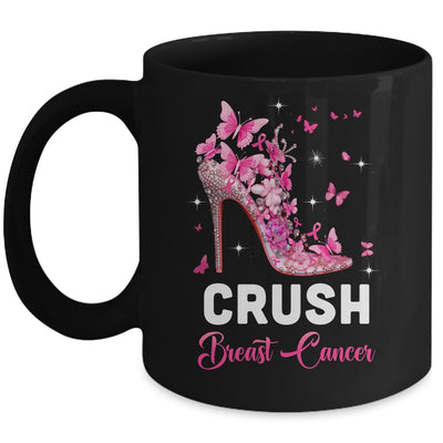 Crush Breast Cancer Awareness Pink Ribbon For Women Mug | teecentury
