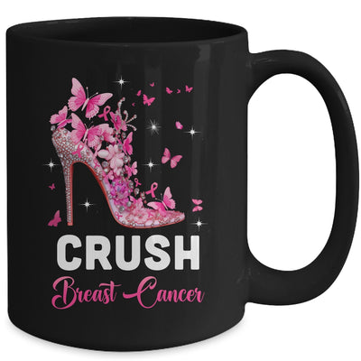 Crush Breast Cancer Awareness Pink Ribbon For Women Mug | teecentury
