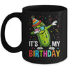 Cucumber Funny Dabbing Pickle Its My Birthday Men Women Kids Mug | teecentury