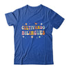 Cultivando Bilingues Wildflowers Teacher Language Groovy Shirt & Hoodie | teecentury