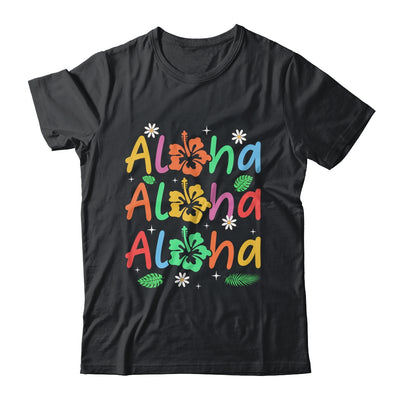Cute Aloha Hawaiian Summer Vacation Hibiscus Women Kids Girl Shirt & Tank Top | teecentury