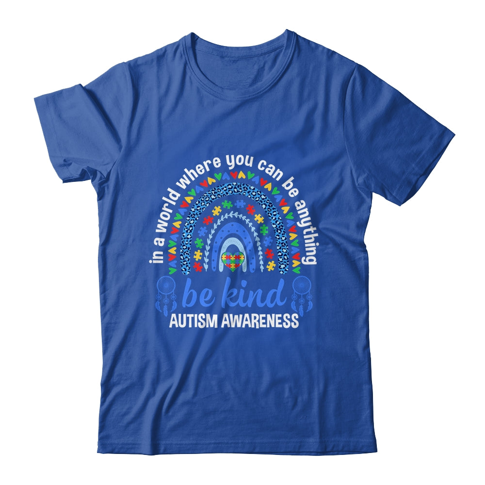 Cute Autism Mom Women Men Autism Awareness Be Kind Support Shirt & Tank Top | teecentury