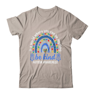 Cute Autism Mom Women Men Autism Awareness Be Kind Support Shirt & Tank Top | teecentury